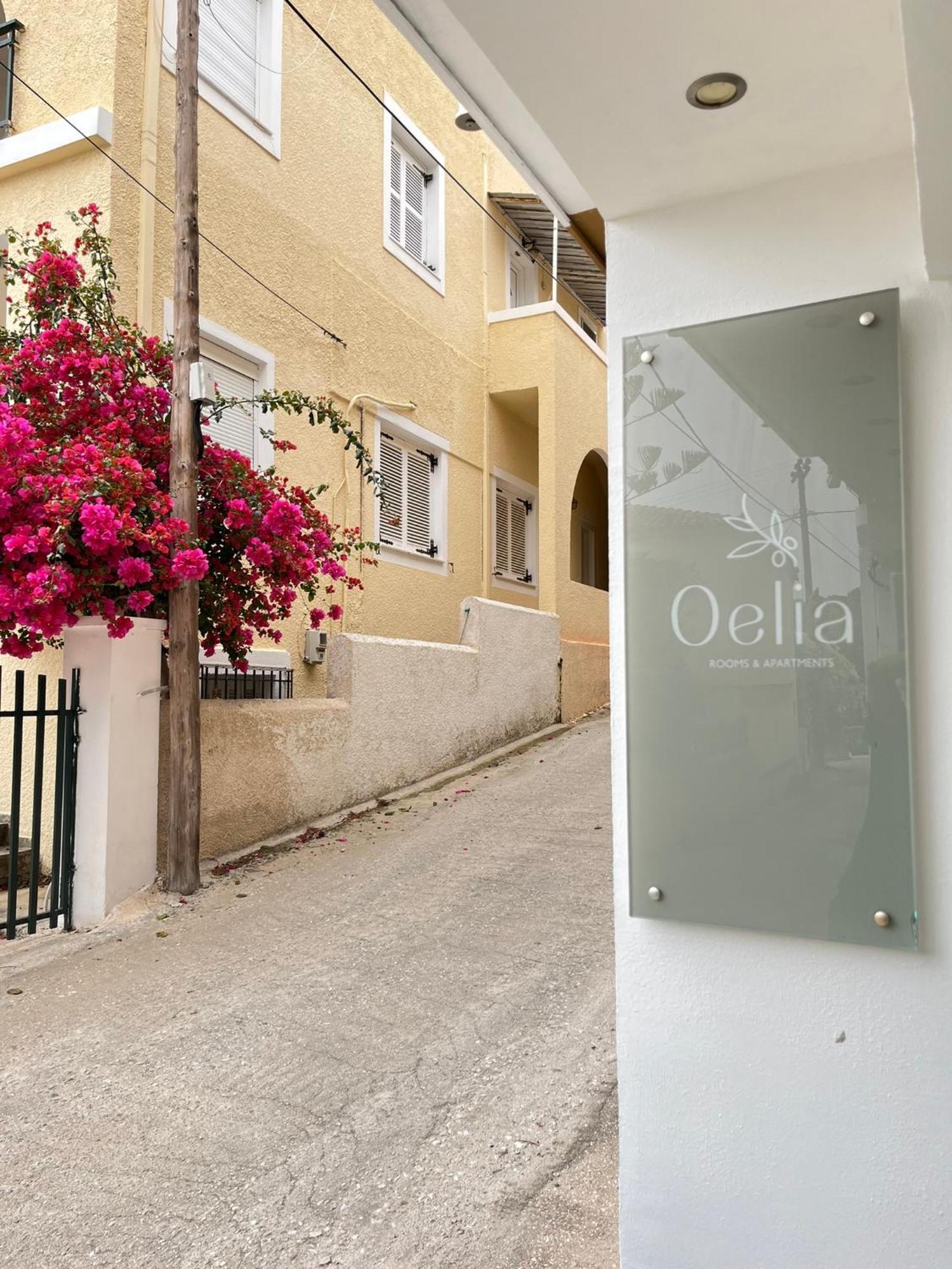 Oelia Rooms & Apartments Agia Marina  외부 사진
